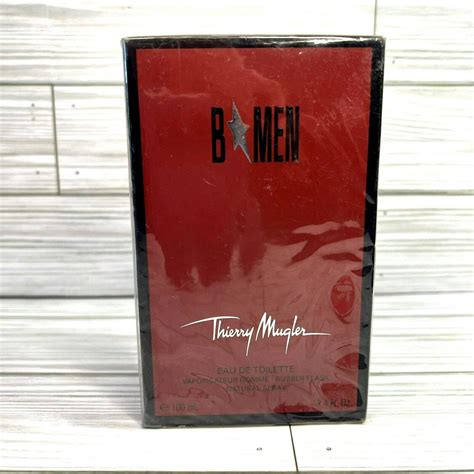 thierry mugler b men printed on flask fake